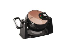 Berlinger Haus Αντικολλητική Περιστρεφόμενη Βαφλιέρα 1000W 4 Θέσεων Metallic Line BH-9451 Rose Gold