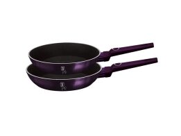 Berlinger Haus Σετ τηγάνια 2 τεμ με Αντικολλητική Επίστρωση, Purple Eclipse Collection BH-6789