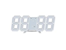 Επιτραπέζιο Ψηφιακό Ρολόι Ξυπνητήρι 3D με LED Φωτισμό, 23x9.3x4 cm