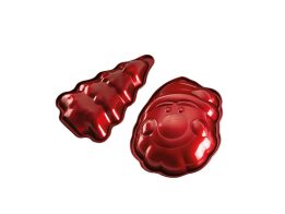 Berlinger Haus Σετ 2 τεμ Χριστουγεννιάτικα Καλούπια Ψησίματος, Metallic Line BH-6947A-15