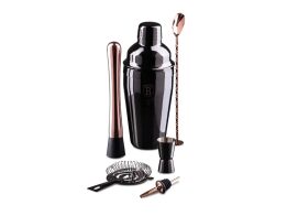 Berlinger Haus Σετ Κοκτέιλ 6 τεμ για Παρασκευή και Σερβίρισμα, Black Rose Collection BH-8545