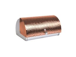 Berlinger Haus Ψωμιέρα από Ανοξείδωτο Aτσάλι, 38.5x28x18.5 cm, Metallic Line Rose Gold  BH-6726