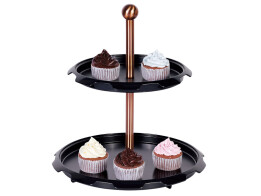 Berlinger Haus Τουρτιέρα Βάση για Κέικ 2 επιπέδων, Black Rose Collection BH-6776