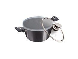 Berlinger Haus Κατσαρόλα με Καπάκι 30 cm από Αλουμίνιο, Metallic Line Carbon Pro BH-6924