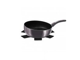 Berlinger Haus Βαθύ Αντικολλητικό Τηγάνι 26cm Flip Fry pan, Metallic Line Carbon Pro BH-6906
