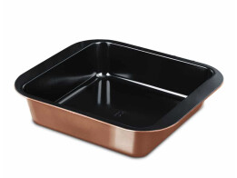 Berlinger Haus φόρμα ψησίματος 29,5x26,5 εκ σε ροζ χρυσό χρώμα, Metallic Line Rose Gold BH-7836