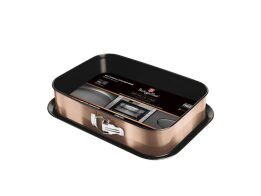 Berlinger Haus Φόρμα Ζαχαροπλαστικής, 39x27cm σε ροζ χρυσό χρώμα, Metallic Line Rose Gold BH-6474A