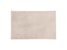 Χαλάκι Μπάνιου Από  Πολυεστέρα σε Μπεζ Χρώμα, 50x80 cm