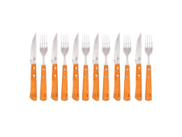 Berlinger Haus σετ μαχαιροπήρουνων για μπριζόλες 12 τεμ. με ξύλινη λαβή, BH-2105N