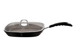 Berlinger Haus Γκριλιέρα με καπάκι 28 εκ. σε μαύρο, Black Professional Line BH-6130