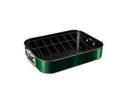 Berlinger Haus Αντικολλητικό Ταψί με σχάρα από Αλουμίνιο, 41.5x32, Emerald Collection BH-7847