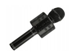 Aria Trade Ασύρματο Μικρόφωνο Καραόκε με Ενσωματωμένο Ηχείο Bluetooth MP3 Player Μαύρο