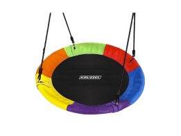 Κρεμαστή Παιδική Στρογγυλή Κούνια Φωλιά Αδιάβροχο Μέγιστου Βάρους 160kg, 5x100x180 cm