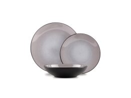 Berlinger Haus Κεραμικά Σετ Σερβίτσια Φαγητού 18 τεμαχίων, Taupe Collection BH-10002