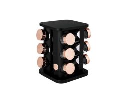 Berlinger Haus Σετ Θήκη Μπαχαρικών 13 τεμ, με Περιστρεφόμενη Βάση, Black Rose Collecttion BH-8559