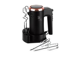 Berlinger Haus Ηλεκτρικό Μίξερ Χειρός 300W με 5 Ταχύτητες και Βάση BH-9475 Black Rose