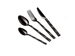 Berlinger Haus Σετ μαχαιροπίρουνα 24 τεμ. Από Ανοξείδωτο Ατσάλι, Mirror Black Collection BH-3074