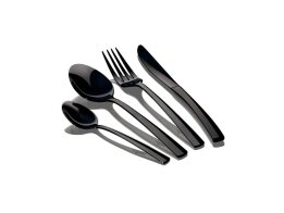 Berlinger Haus Σετ Μαχαιροπίρουνα 24 τεμ. Από Ανοξείδωτο Ατσάλι, Mirror Black Collection BH-3080