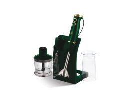 Berlinger Haus Σετ Ραβδομπλέντερ Χειρός 5 Τεμ, με 4 Εξαρτήματα Μίξερ, Emerald Collection BH-9299