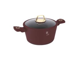 Berlinger Haus Αντικολλητική Κατσαρόλα με Καπάκι 28cm από Αλουμίνιο, Leonardo Collection  BH-8042