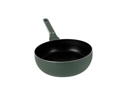 Berlinger Haus Βαθύ Αντικολλητικό Τηγάνι 26cm Flip Fry pan, Matte Green Collection BH-8156