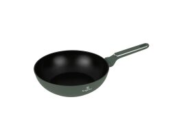 Berlinger Haus Αντικολλητικό Τηγάνι Wok 28cm από Αλουμίνιο, Matte Green Collection  BH-8158