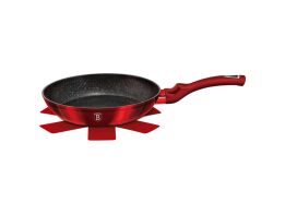 Berlinger Haus Αντικολλητικό Τηγάνι 28cm με Μαρμάρινη Επίστρωση, Metallic Line Burgundy BH-1253NPR