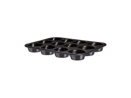 Berlinger Haus Φόρμα Ζαχαροπλαστικής για Muffin 12 Θέσεων, Metallic Line Carbon Pro BH-7872
