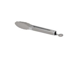 Λαβίδα Σερβιρίσματος από Ανοξείδωτο Ατσάλι και Σιλικόνη, 27cm, Taupe Collection BH-8762