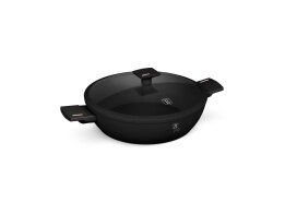 Berlinger Haus Αντικολλητική Ρηχή Κατσαρόλα 30cm με Γυάλινο Καπάκι, Monaco Collection BH-8278