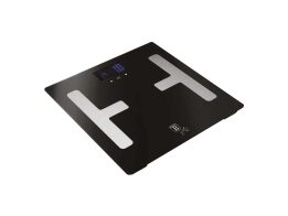 Berlinger Haus Γυάλινη Ψηφιακή Ζυγαριά Μπάνιου έως 180kg 30x30cm, Matte Black Collection BH-9734