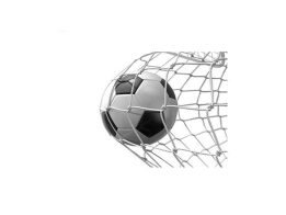Μεταλλικό δίχτυ για τέρμα ποδοσφαίρου με Ενισχυμένη Πλέξη σε Λευκό Χρώμα, 213x90x150 cm