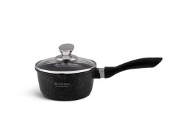 Edenberg Κατσαρολάκι 20cm με Κεραμική Μαρμάρινη Επίστρωση και Γυάλινο Καπάκι, EB-8162