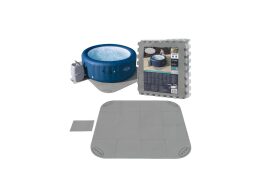 Bestway Σετ Προστατευτικό Πάτωμα Πισίνας Αφρού 16 Τεμαχίων Lay-Z-Spa, 60334