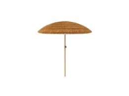 Πτυσσόμενη Ομπρέλα Κήπου και Παραλίας 170cm, με Ρυθμιζόμενο Ύψος και Μεταλλικό Σκελετό