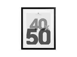 Ξύλινη Κορνίζα με Μαύρο Πλαίσιο από MDF, για Οριζόντια ή Κάθετη Τοποθέτηση, 40x50 cm