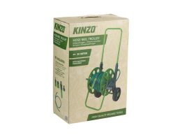 Kinzo Τροχήλατο Καρούλι για Λάστιχο Ποτίσματος 30 cm, με Ρυθμιζόμενη Λαβή, 27184