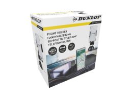 Dunlop Βάση Κινητού για το Αυτοκίνητο, Με Δυνατότητα Ρύθμισης 360° και Ισχυρή Βεντούζα, 33273
