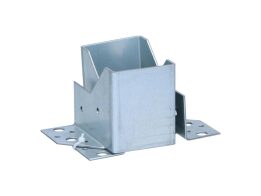 Kinzo Σετ 2 Τεμαχίων Ρυθμιζόμενα Στηρίγματα για Ξύλινες Δοκούς, 6.3x9.7x8 cm, 47292