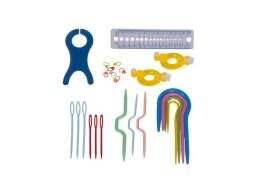 Σετ Βελονάκια Εργαλεία για Πλέξιμο 58 Τεμαχίων, με Θήκη Αποθήκευσης XXL