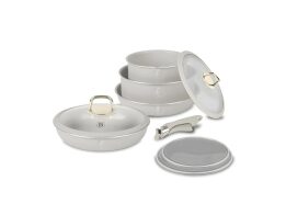 Berlinger Haus Σετ Αντικολλητικά Μαγειρικά Σκεύη 9 Τεμ από Αλουμίνιο, Sahara Collection, BH-8253