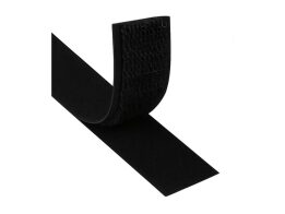 Ταινία Στερέωσης Αρσενικό και Θηλυκό  Αυτοκόλλητη Ταινία Χριτς Χρατς Μαύρη, 5mx2.5cm