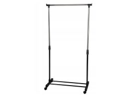 Alpina Φορητή Κρεμάστρα Δαπέδου Ρούχων από Ανοξείδωτο Ατσάλι, 78x41x93&#8211;158 cm, 33270