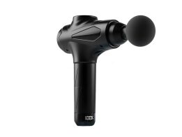 Συσκευή Πιστόλι Μασάζ Σώματος και Πλάτης με 30 Επίπεδα Έντασης και 12 Κεφαλές, 18x25x7 cm