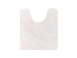 Απορροφητικό Αντιολισθητικό Πατάκι Μπάνιου με Εφέ Μαρμάρου σε Μπεζ Χρώμα, 45x50x0.3 cm