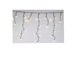 Ηλιακά Λαμπάκια Κουρτίνα 240 Led, με Θερμό Λευκό Φωτισμό και Usb, 3 μέτρα, 18x10x10 cm