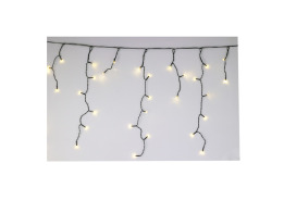 Ηλιακά Λαμπάκια Κουρτίνα 480 Led, με Θερμό Λευκό Φωτισμό και Usb, 3 μέτρα, 23x13x13 cm