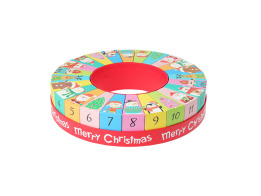 Χριστουγεννιάτικο Ημερολόγιο Αντίστροφης Μέτρησης, με 24 Κουτάκια, 31.7x31.7x6.4 cm