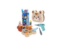 Σετ Παιδικό Παιχνίδι Κατασκευών με Τουβλάκια 3D 161 Τεμαχίων