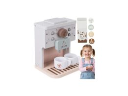 Σετ Παιδική Ξύλινη Καφετιέρα με 7 Αξεσουάρ, 15x12.5x20 cm